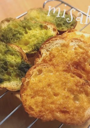 簡単おやつ☆余ったフランスパンdeラスク-レシピのメイン写真