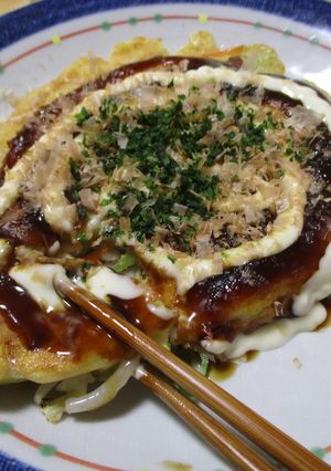 我が家の皆でワイワイ！家庭風お好み焼き☆-レシピのメイン写真
