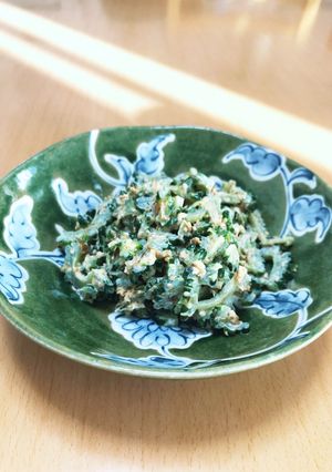 夏！にが旨材料ゴーヤだけサラダ-レシピのメイン写真