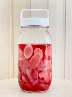 *新しょうがの赤梅酢漬け(ガリ)*-レシピのメイン写真
