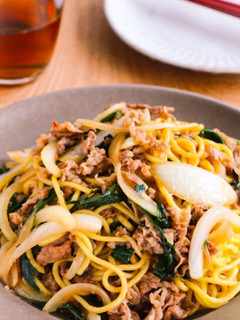 夏バテに効く♡牛肉のスタミナ焼きそば-レシピのメイン写真