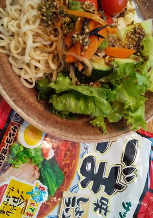 冷やしサッポロ一番-レシピのメイン写真