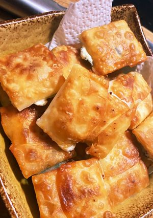 【餃子の皮で】揚げラビオリ-レシピのメイン写真