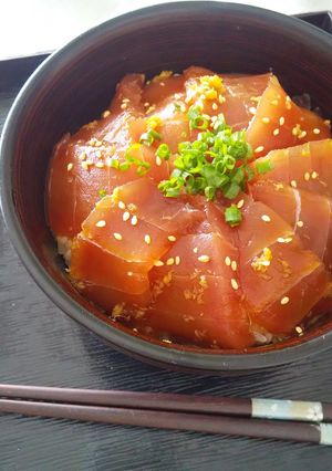 生姜入り♫簡単まぐろ丼-レシピのメイン写真