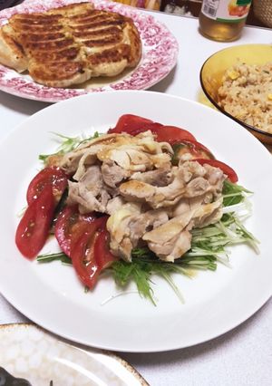 茹で鳥のサラダ-レシピのメイン写真