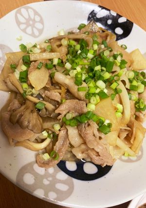 超簡単 豚バラ大根生姜炒め-レシピのメイン写真