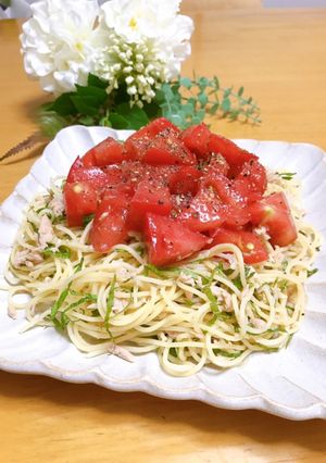 冷え冷えサラスパサラダ-レシピのメイン写真