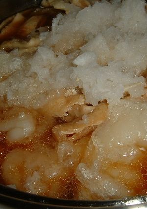 揚げ餅のみぞれすき-レシピのメイン写真