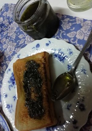 大葉にんにくオイル（孫たちに伝授)-レシピのメイン写真