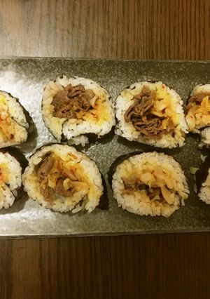 キムチーズキンパ-レシピのメイン写真