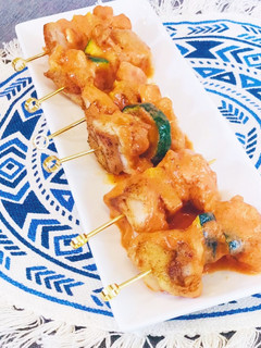 BBQ風トマトソースチキン串-レシピのメイン写真
