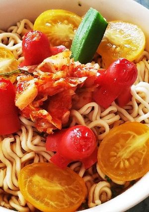 宇宙ラーメンできあがり-レシピのメイン写真