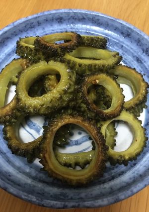 ゴーヤ揚げ-レシピのメイン写真