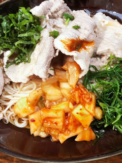 冷麺風冷しゃぶ素麺-レシピのメイン写真