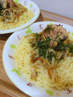 冷やしサバ味噌ラーメン-レシピのメイン写真
