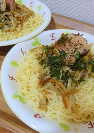 冷やしサバ味噌ラーメン-レシピのメイン写真