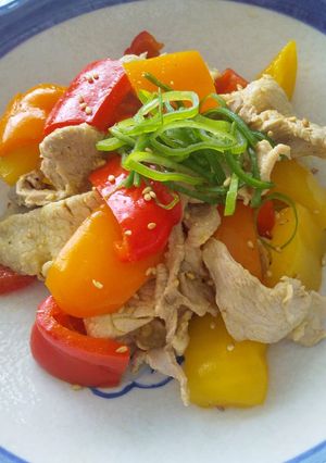 パプリカと豚しゃぶのカレーマリネ-レシピのメイン写真