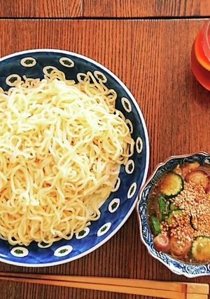 サッポロ一番冷や汁つけ麺-レシピのメイン写真