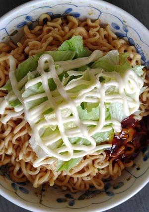 サッポロ一番!ごま醤油味でピリ辛冷麺-レシピのメイン写真
