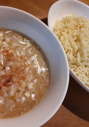 冷やしとんこつ風つけ麺-レシピのメイン写真