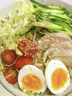 暑い夏にさっぱりと☆冷やしサラダラーメン-レシピのメイン写真