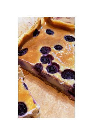 爽快夏はブルーベリーチーズケーキ！-レシピのメイン写真