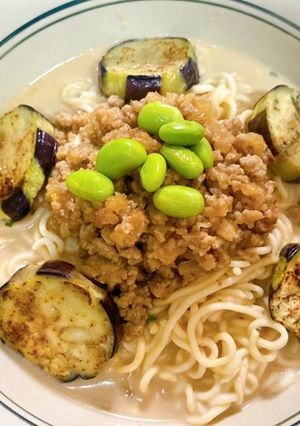 ガッツリ食べやすい☆冷やし肉味噌麺-レシピのメイン写真