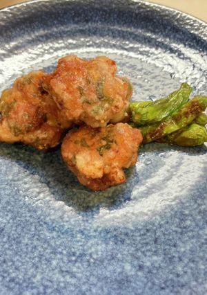 豚こま大葉ボール揚げ-レシピのメイン写真
