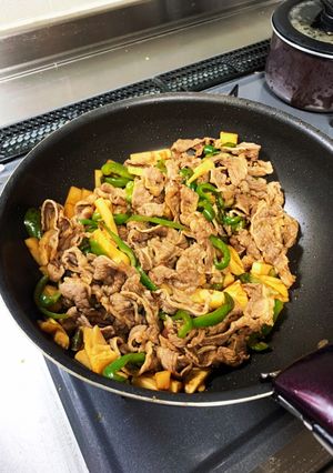 牛肉の、オイスター炒め♪-レシピのメイン写真