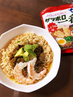 キーマカレー冷やしラーメン-レシピのメイン写真