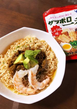 キーマカレー冷やしラーメン-レシピのメイン写真