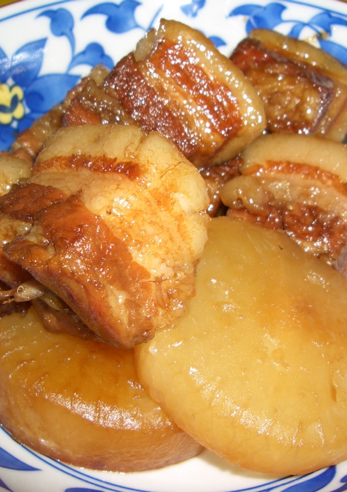 豚の角煮　大根をそえて-レシピのメイン写真