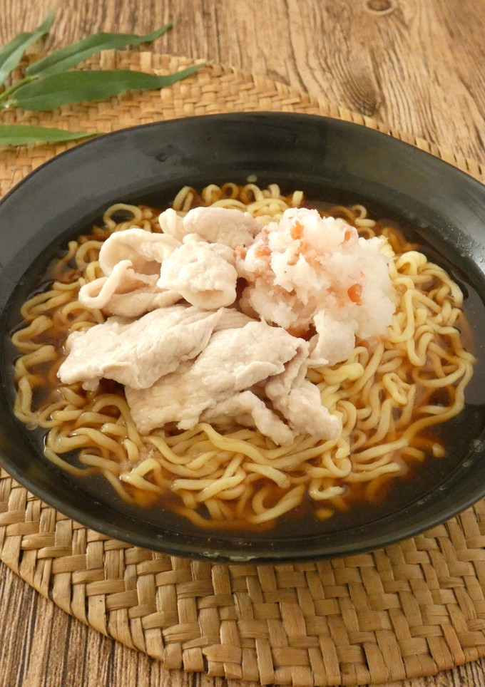 豚しゃぶと大根おろしの冷やしラーメン-レシピのメイン写真
