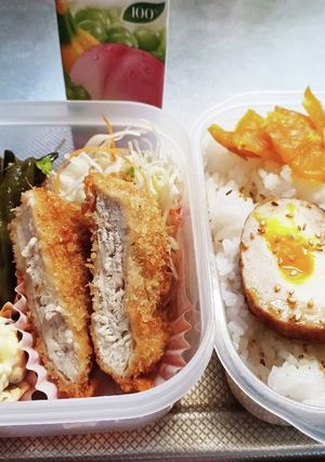 旦那弁当（7/19息子は明日まで短縮）-レシピのメイン写真