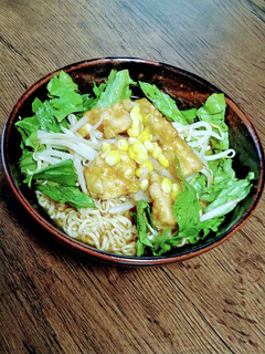 夏バテ解消!鶏肉の冷やしごま醤油ラーメン-レシピのメイン写真