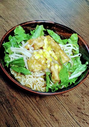 夏バテ解消！鶏肉の冷やしごま醤油ラーメン-レシピのメイン写真