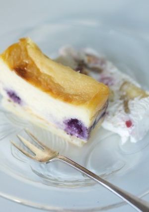 ブルーベリーのチーズケーキパイ-レシピのメイン写真