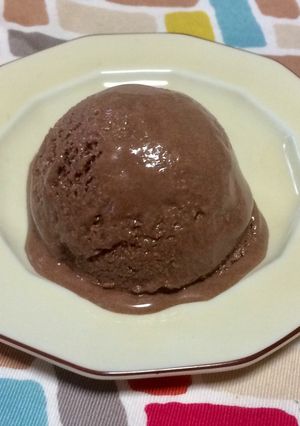 超簡単☆濃厚♫激うま！チョコアイス♪♪♪-レシピのメイン写真