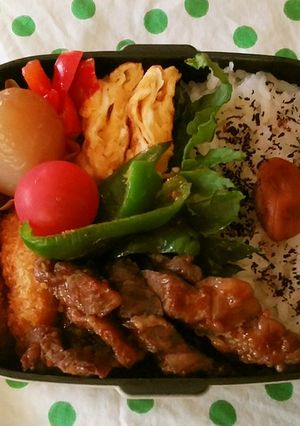お弁当 2021.7.19-レシピのメイン写真