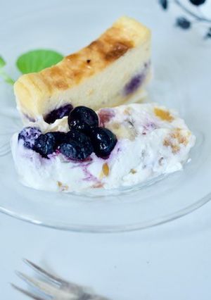 クリームチーズとフルーツのセミフレッド-レシピのメイン写真