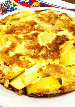 スペインオムレツ-レシピのメイン写真