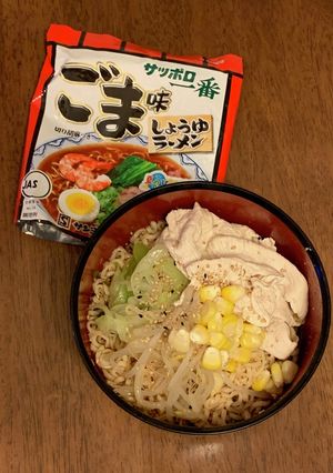 夏のサッポロ一番-レシピのメイン写真