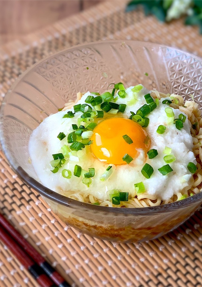 めっちゃ簡単！冷やしとろろラーメン-レシピのメイン写真