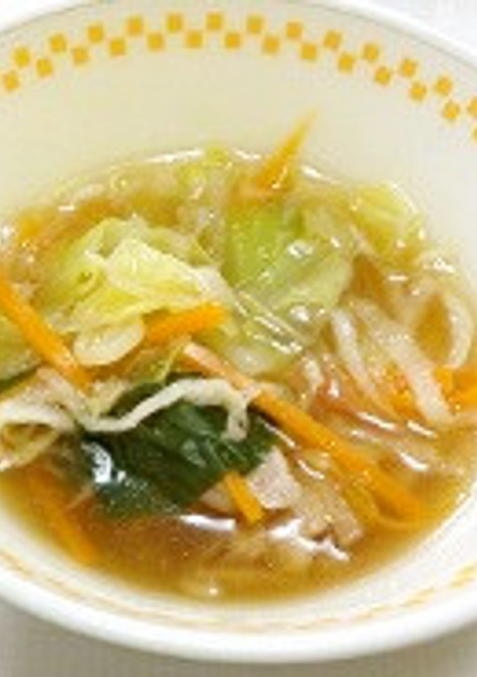 切干大根のスープ　♪大和市学校給食-レシピのメイン写真