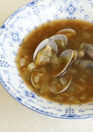 あさりとトマトのカレースープ-レシピのメイン写真