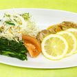 鶏肉のレモン蒸し