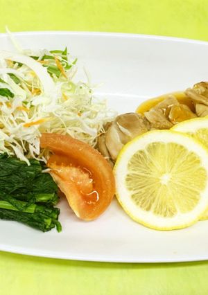 鶏肉のレモン蒸し-レシピのメイン写真