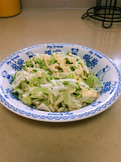 キャベツだけの簡単サラダ-レシピのメイン写真