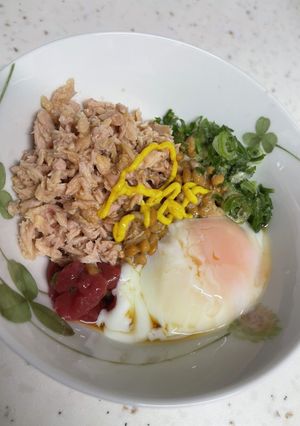 梅納豆まぜまぜ-レシピのメイン写真