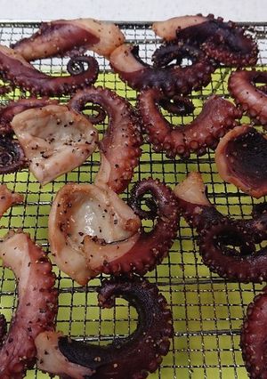 簡単には出来るタコの燻製-レシピのメイン写真